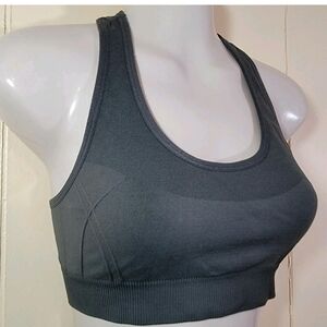 Energy Zone Charcoal Sports Bra